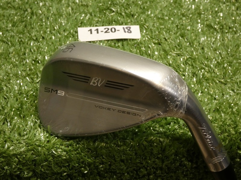 Titleist Vokey SM9 Tour Chrome 46* 10* Pitching Wedge F Grind DG S300 Steel New
