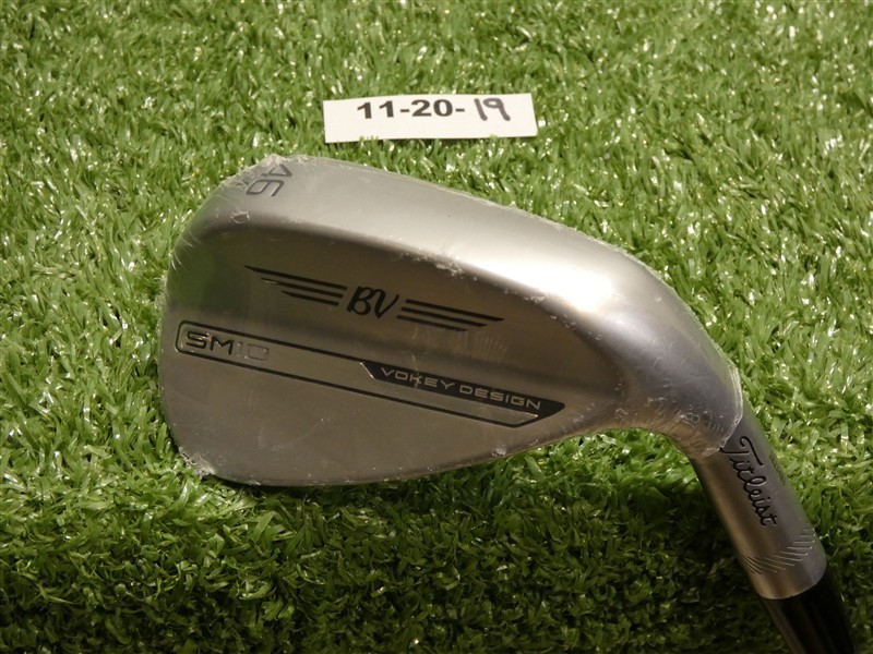 Titleist Vokey SM10 Tour Chrome 46* 10* Pitching Wedge F Grind DG Steel New