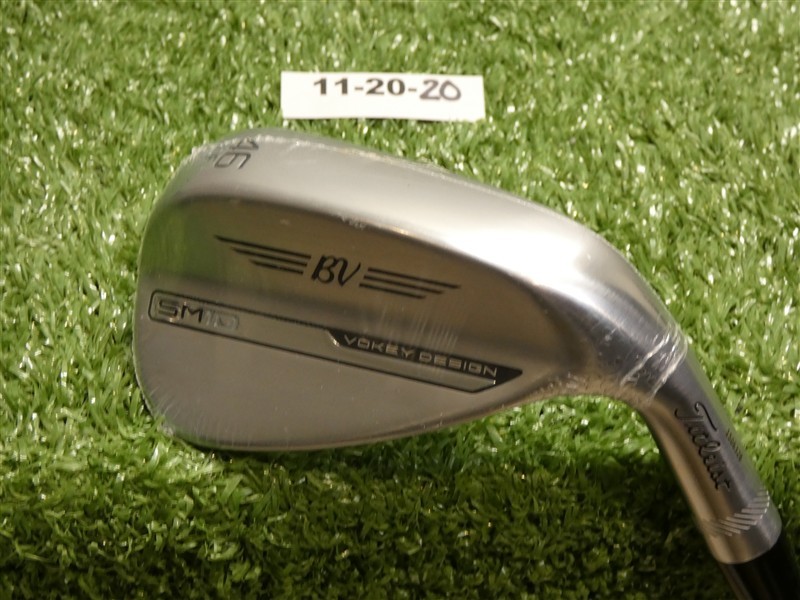 Titleist Vokey SM10 Tour Chrome 46* 10* Pitching Wedge F Grind DG Steel New