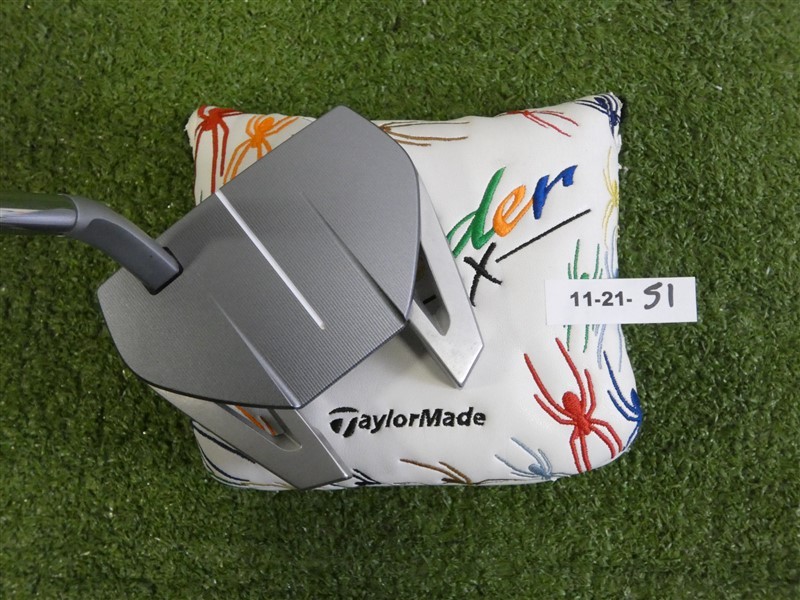 TaylorMade MySpider My Spider GT Silver 32″ Putter w My Spider X HC Super Stroke