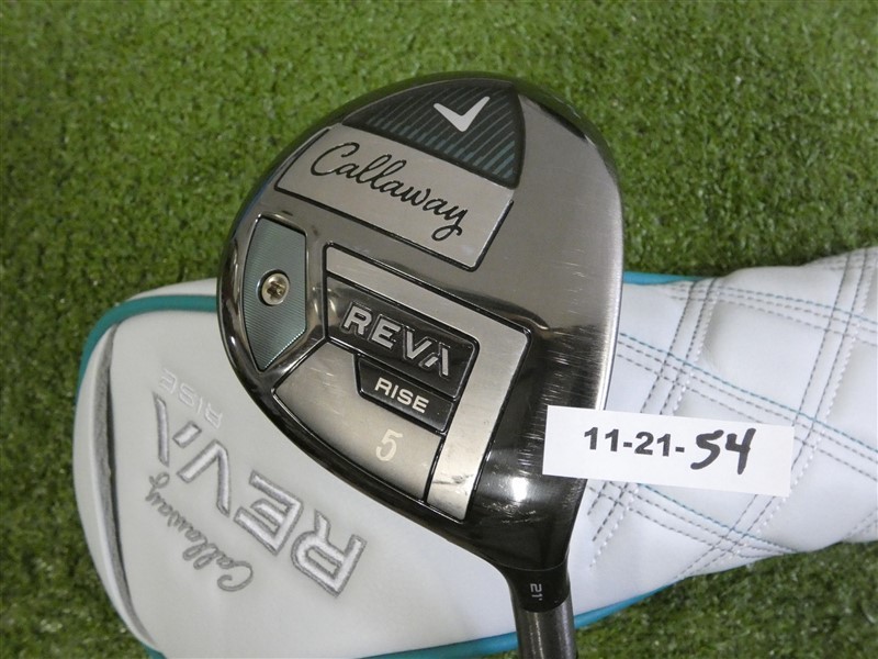 Callaway 2025 REVA Rise 21* Womens 5 Wood LIN-Q LTE 4F1 Ladies Graphite with HC