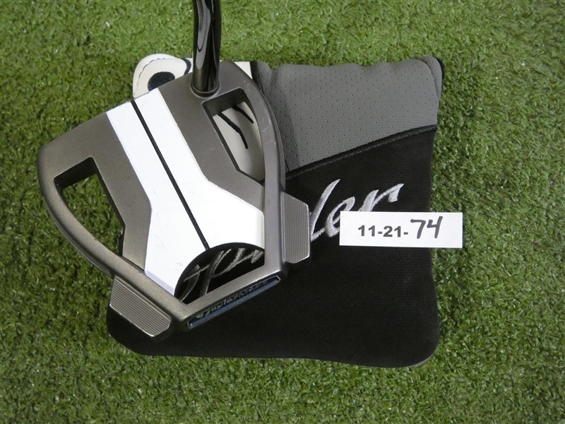 TaylorMade 2023 Spider Tour X DB 35″ Left Hand Putter w Headcover Super Stroke