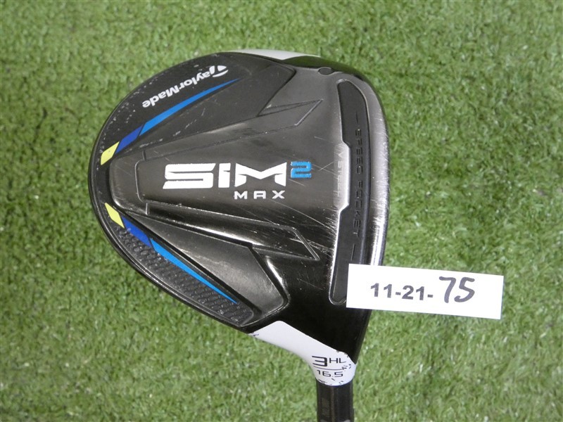 TaylorMade SIM2 Max 16.5* Womens 3HL Wood Aldila NV 45 Ladies Graphite