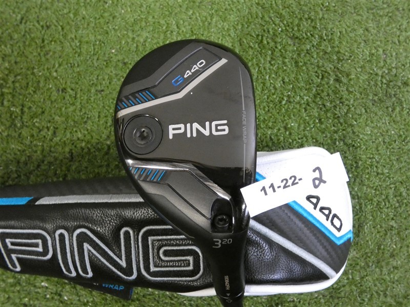 PING G440 20* 3 Hybrid Rescue Alta CB 70 Regular Graphite w Headcover 40″ Mint