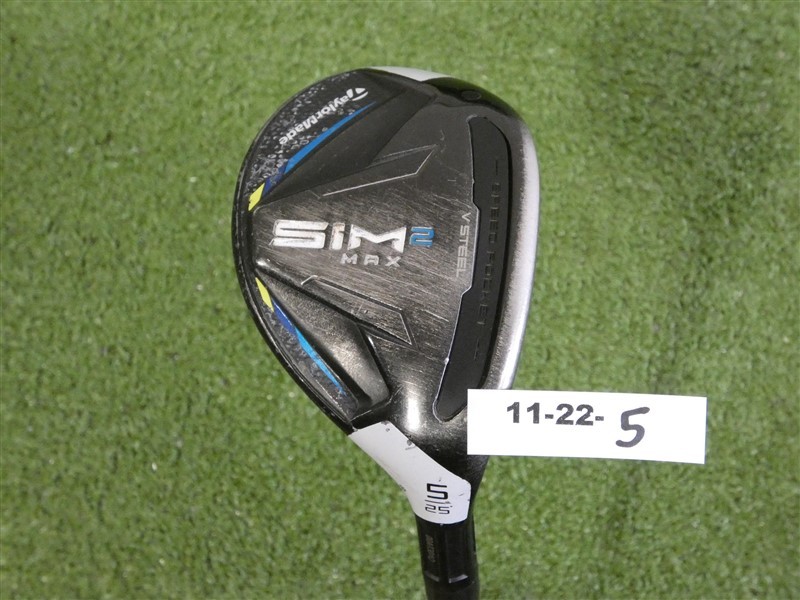 TaylorMade SIM2 Max 25* Womens 5 Hybrid Rescue Aldila NV 45 Ladies Graphite
