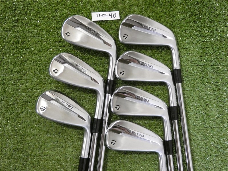 TaylorMade 2025 P790 Forged Irons 4-P KBS Tour Lite Stiff Steel Excellent