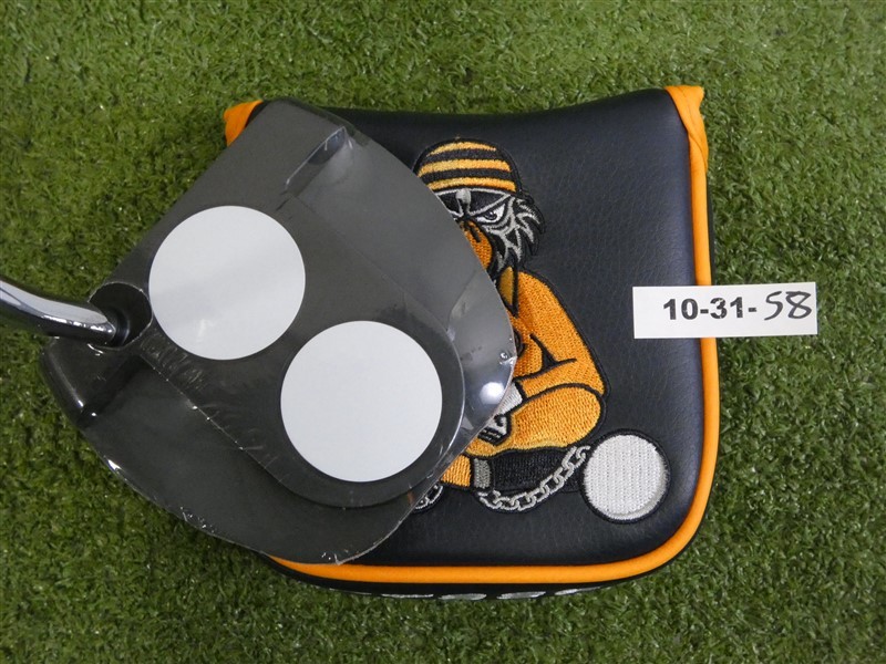 Odyssey Ai-One Cruiser 2-Ball Jailbird DB Double Bend OS 38″ Putter with HC New