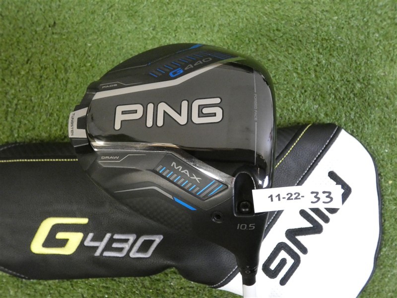 PING G440 Max 10.5* Driver Alta CB 50 Regular Graphite with G430 HC Excellent