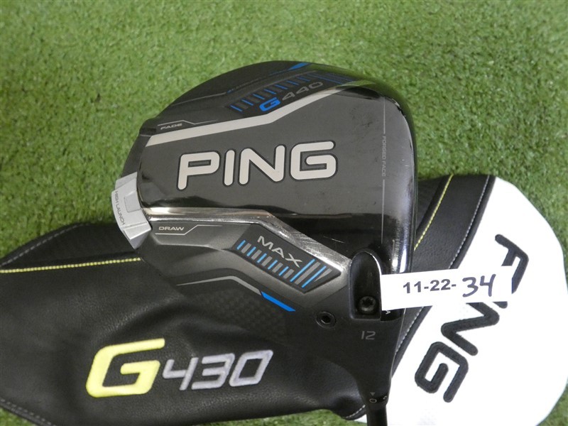 PING G440 HL Max 12* Driver Alta CB 50 Senior Graphite with G430 HC Excellent