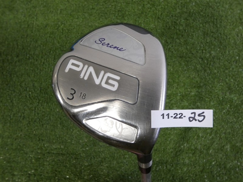 Ping Serene 18* Womens 3 Wood ULT 210 Lite Ladies Graphite