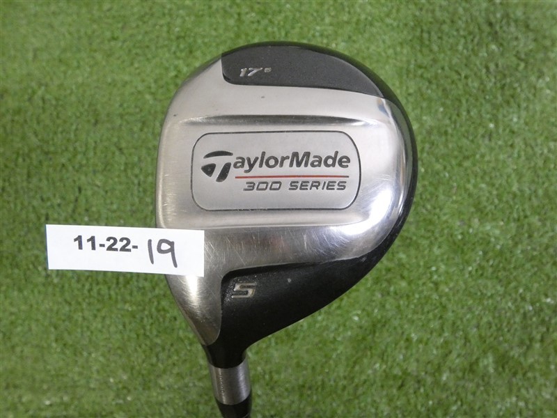 TaylorMade 300 Series 17* Left Hand 5 Wood Lite 90 Stiff Graphite 43″