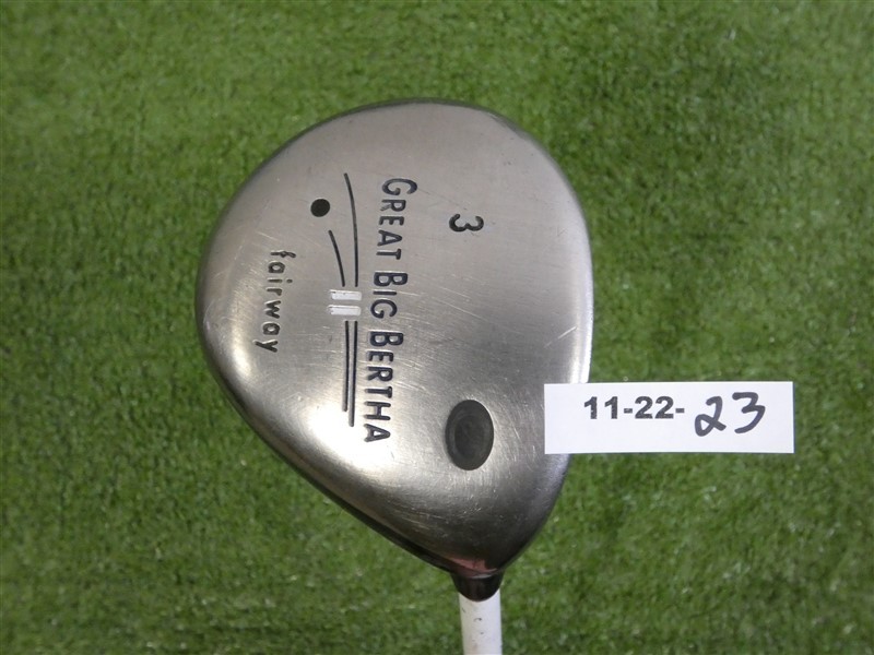 Callaway Great Big Bertha II 16* 3 Wood GBB System 60 Firm Stiff Graphite