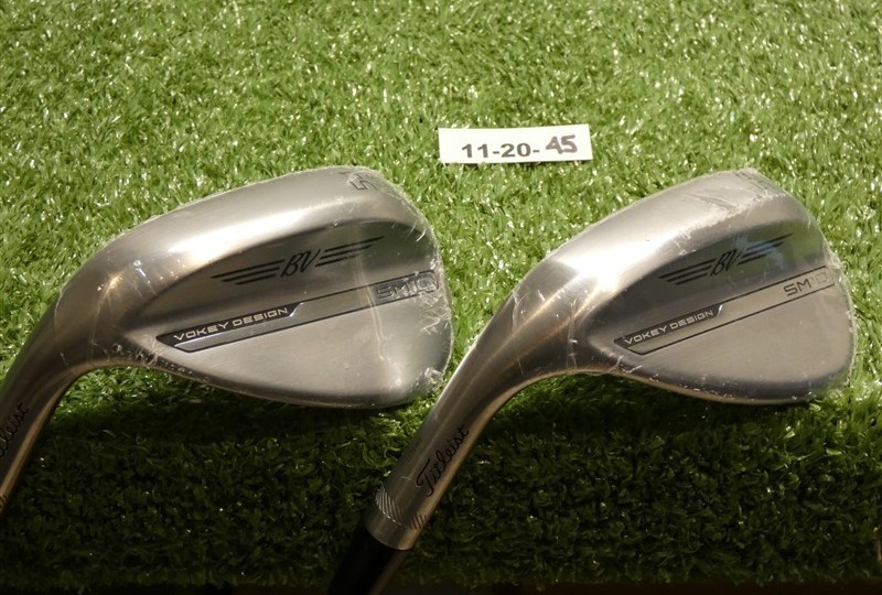 Titleist Vokey SM10 Left Hand 54/58* 10* Sand/Lob Wedge Set DG Steel New