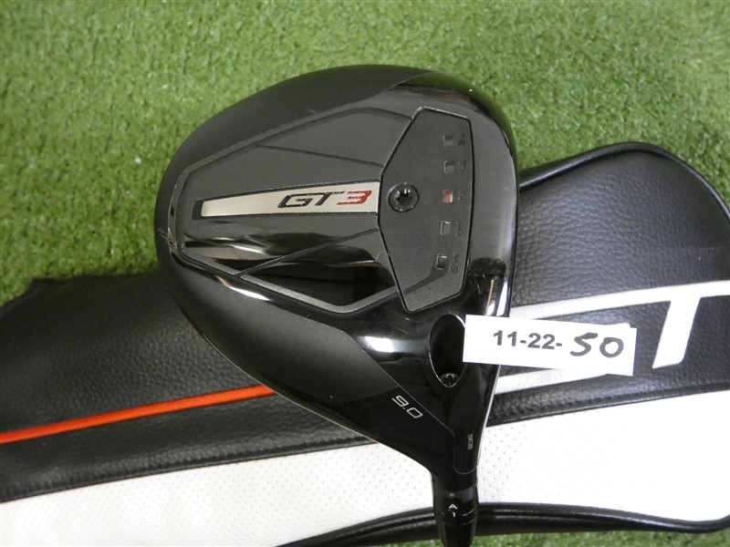 Titleist GT3 9.0* Driver HZRDUS Black 5G 60g 6.0 Stiff Graphite with Headcover