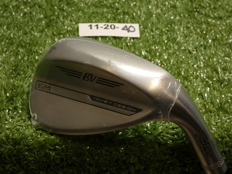 Titleist Vokey SM10 Tour Chrome 54* 12* Sand Wedge D Grind DG Steel New