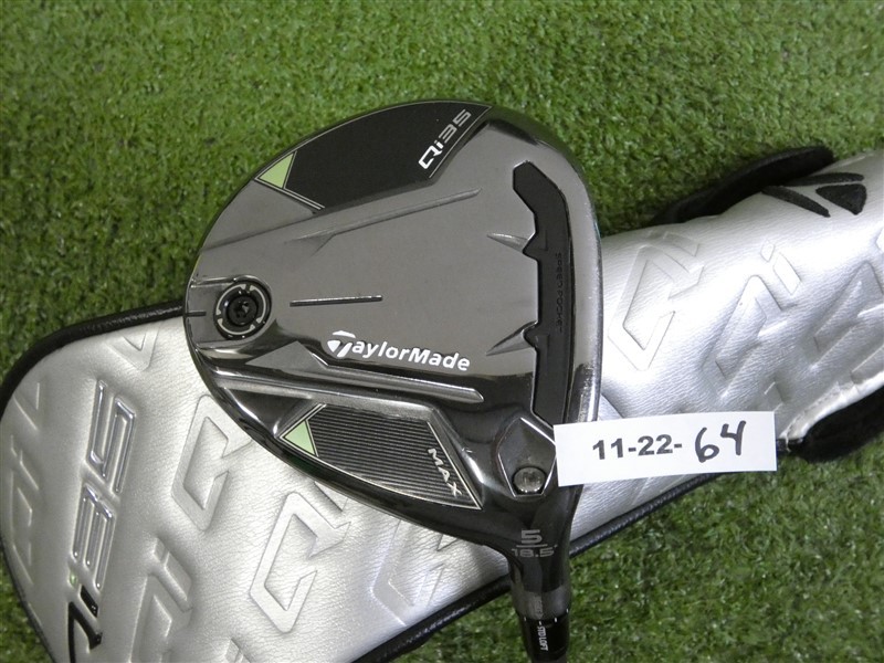 TaylorMade 2025 Qi35 Max 18.5* 5 Wood AirSpeeder 50 Regular with HC Excellent