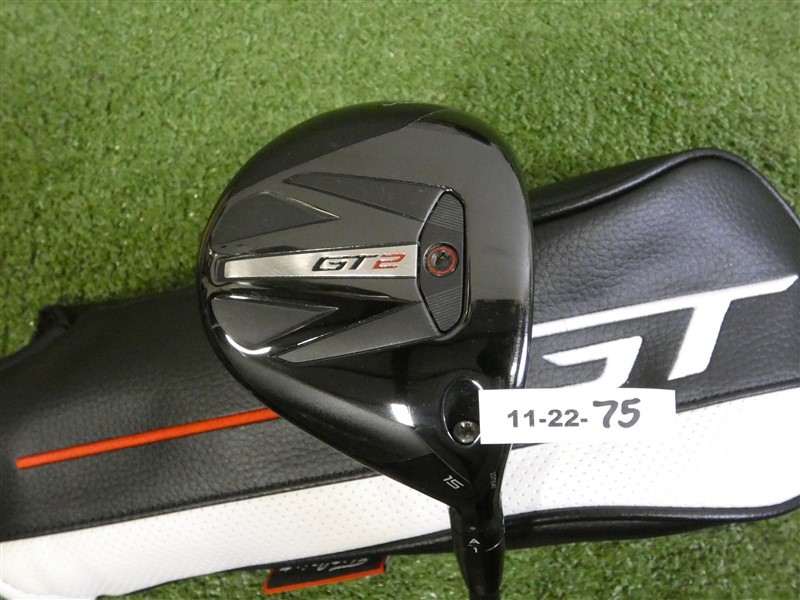 Titleist GT2 15* 3 Wood Tensei 1K Blue 65 Stiff Graphite w Headcover Excellent