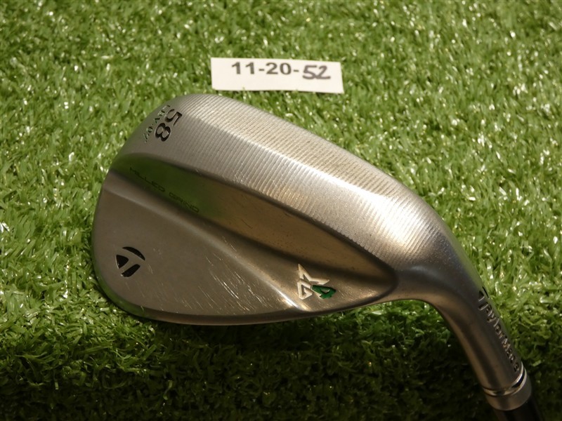 TaylorMade Milled Grind 4 MG4 58* 07* Lob Wedge LBV Dynamic Gold Tour 115 Steel