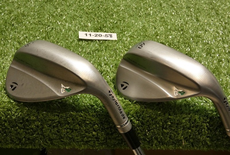 TaylorMade Milled Grind 4 MG4 56/60* 12* Sand/Lob Wedge Set DG 115 Steel