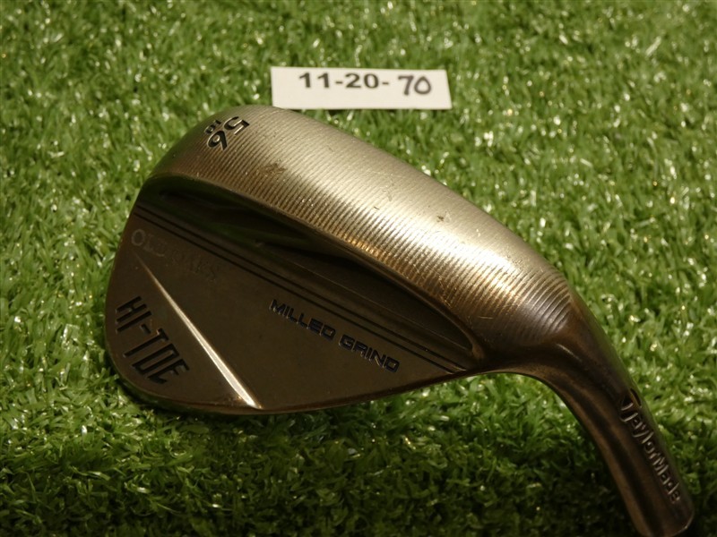 TaylorMade Milled Grind Hi-Toe 3 RAW 56* 10* Sand Wedge KBS 115 Steel
