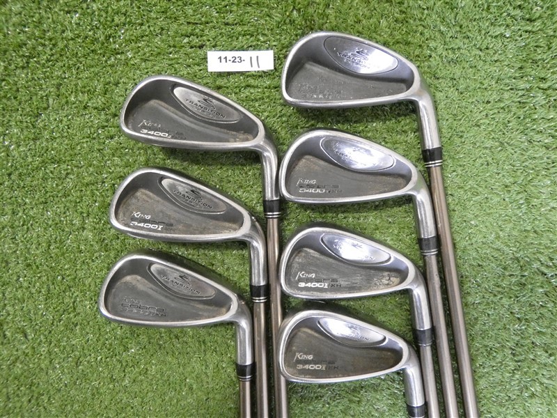 Cobra 3400 I/XH Irons 4-P YS-5.1 55g Lite Senior Graphite