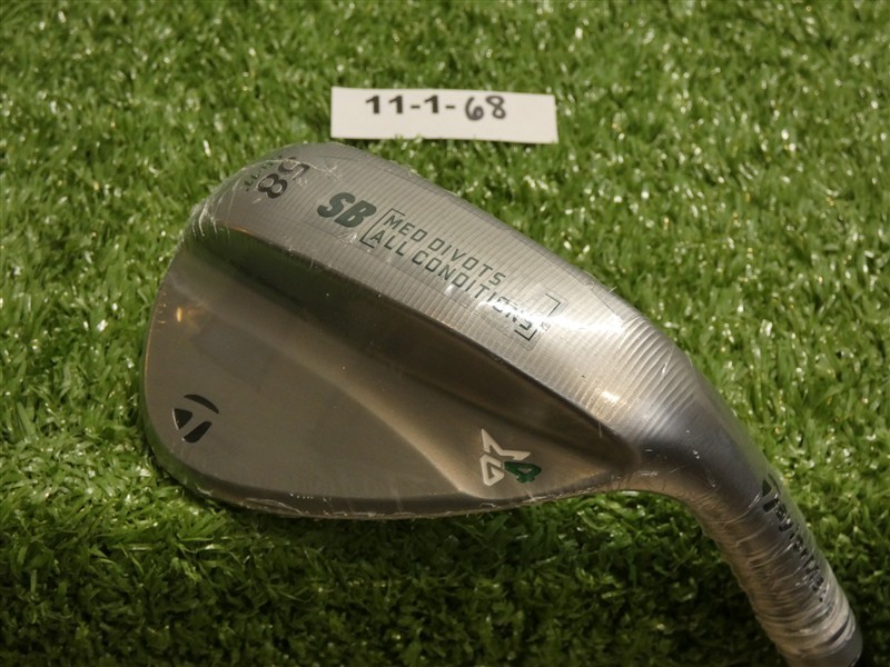 TaylorMade Milled Grind 4 MG4 58* 11* Lob Wedge SB DG Tour 115 Steel New