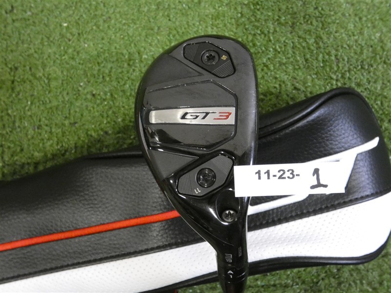 Titleist GT3 19* 3 Hybrid Tensei 1K Blue 65 Stiff Graphite with HC Excellent