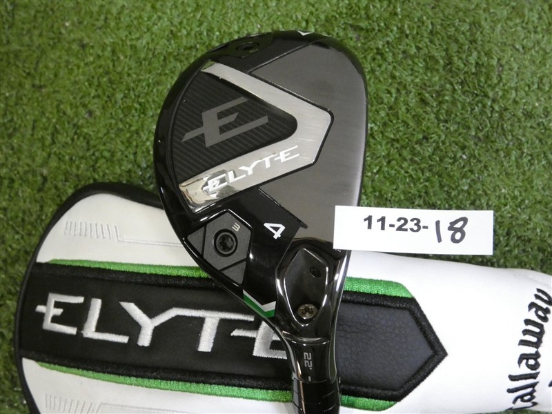 Callaway Elyte 22* 4 Hybrid Denali Charcoal 60 5.5 Regular Graphite HC Mid 39.5″