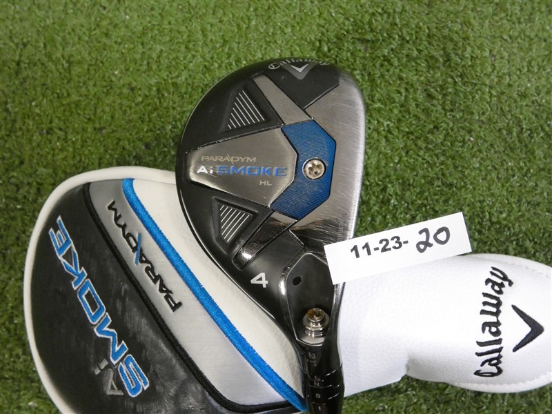 Callaway Paradym Ai Smoke HL 21* 4 Hybrid Cypher 60 5.5 Regular Graphite HC Mid