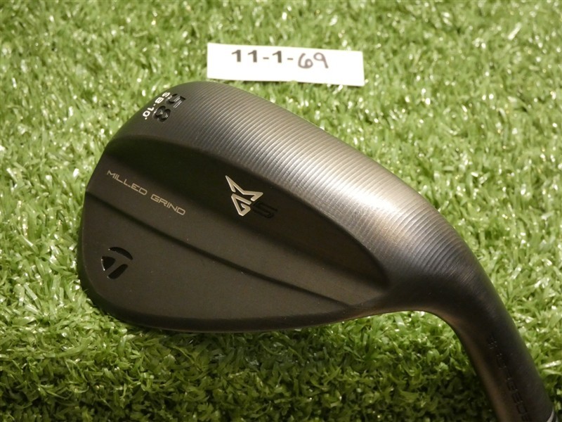 TaylorMade Milled Grind MG5 Charcoal 58* 10* Lob Wedge SB DG Steel Excellent
