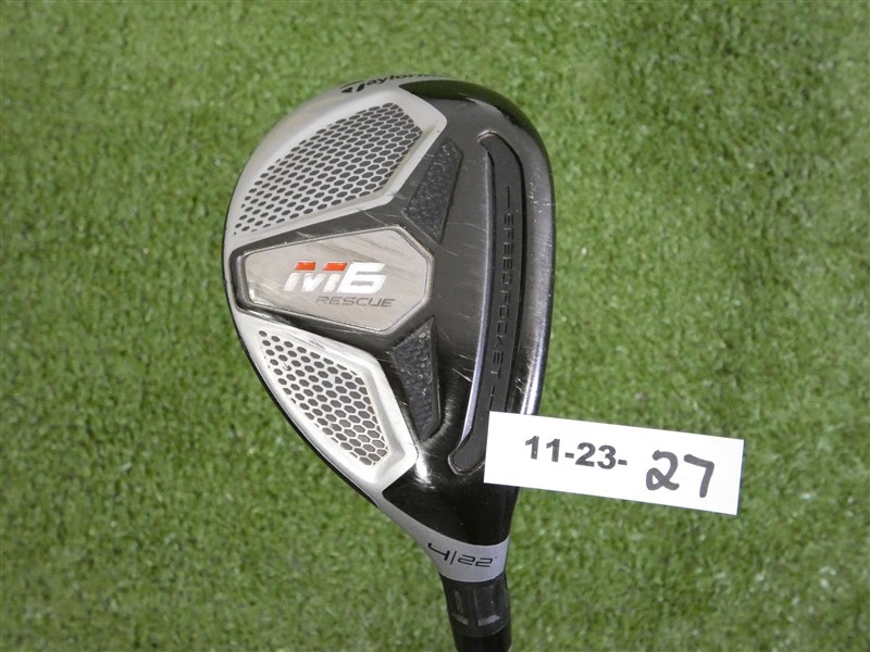 TaylorMade M6 22* 4 Hybrid Rescue Tensei CK 70 A Senior Graphite