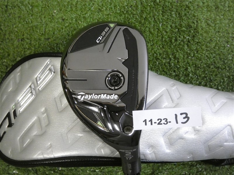 TaylorMade Qi35 17* 2 Hybrid Rescue Kai’li Blue Dark Wave 85 Stiff HC Excellent