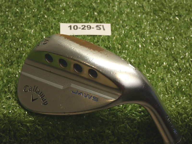 Callaway MD5 Jaws Chrome 60* 12* Lob Wedge X Grind Dynamic Gold Steel