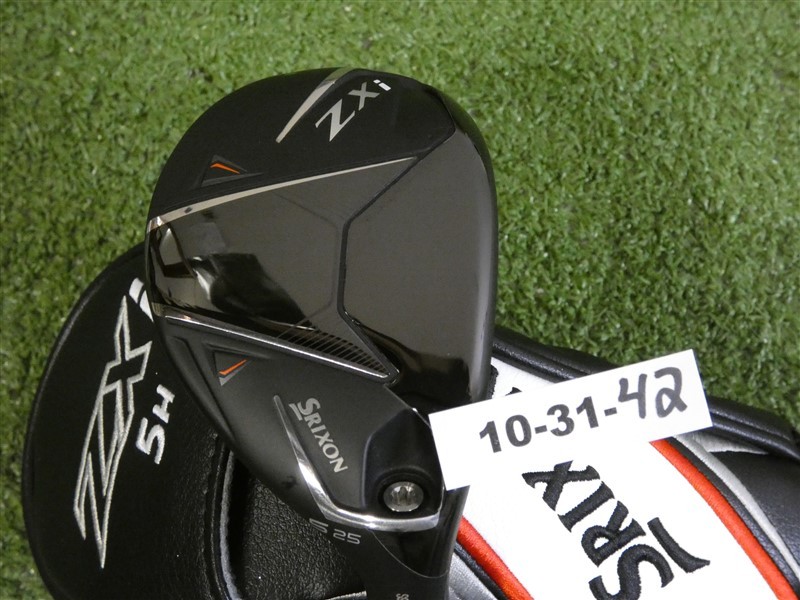 Srixon ZXi 25* 5 Hybrid Rescue Ventus TR Blue 8 Stiff Graphite w Headcover New