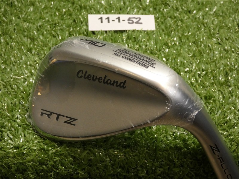 Cleveland RTZ ZipCore Tour Satin 52* 10* Gap Wedge Mid DG Spinner Steel New
