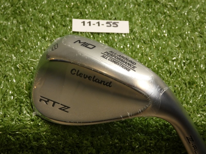 Cleveland RTZ ZipCore Tour Satin 58* 10* Lob Wedge Mid DG Spinner Steel New