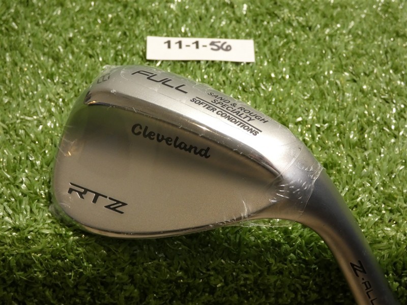 Cleveland RTZ ZipCore Tour Satin 58* 12* Lob Wedge Full DG Spinner Steel New