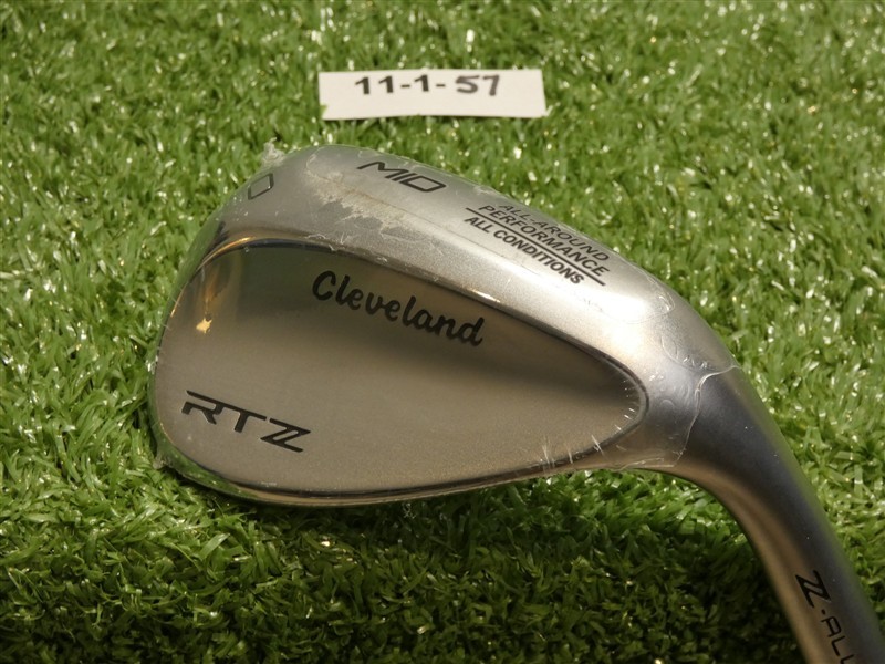 Cleveland RTZ ZipCore Tour Satin 60* 10* Lob Wedge Mid DG Spinner Steel New