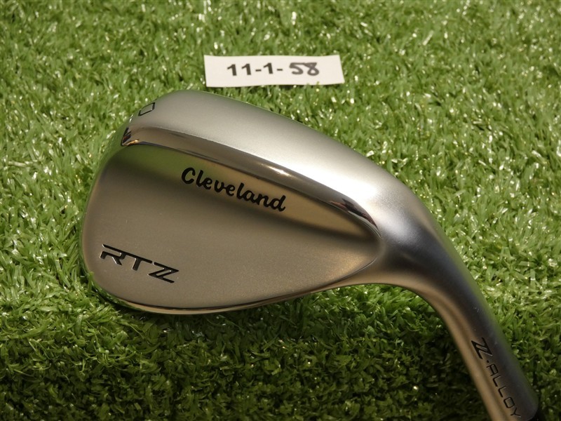 Cleveland RTZ ZipCore Tour Satin 60* 12* Lob Wedge Full DG Spinner Steel New