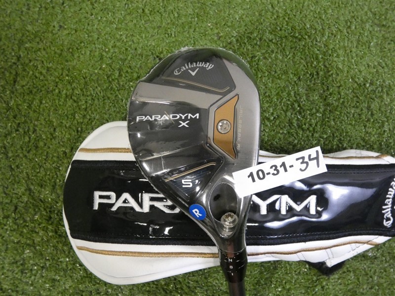 Callaway Paradym X 24* 5 Hybrid HZRDUS Gen 4 Silver 65g 5.5 Regular with HC New