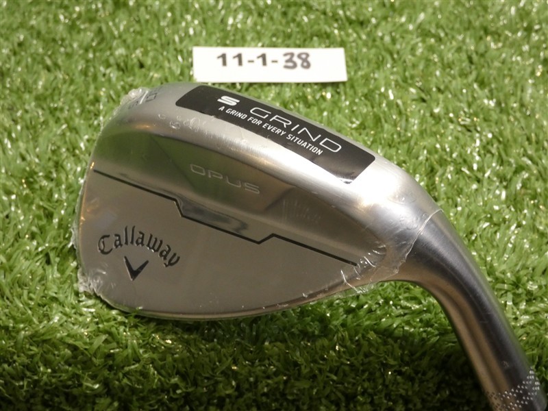 Callaway Opus Brushed Chrome 50* 10* Gap Wedge S Grind DG Mid 115 Steel New