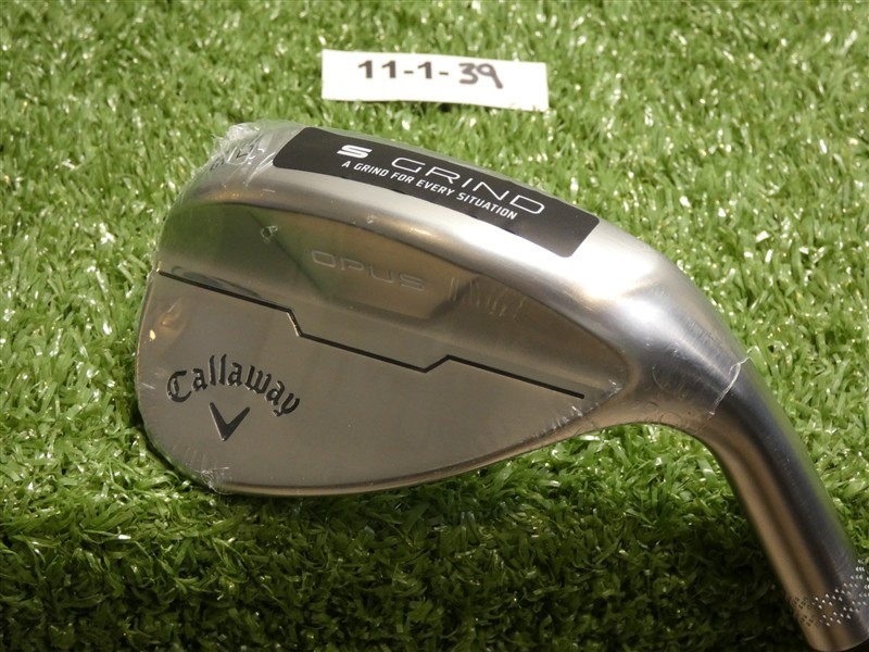 Callaway Opus Brushed Chrome 50* 10* Gap Wedge S Grind DG Mid 115 Steel New