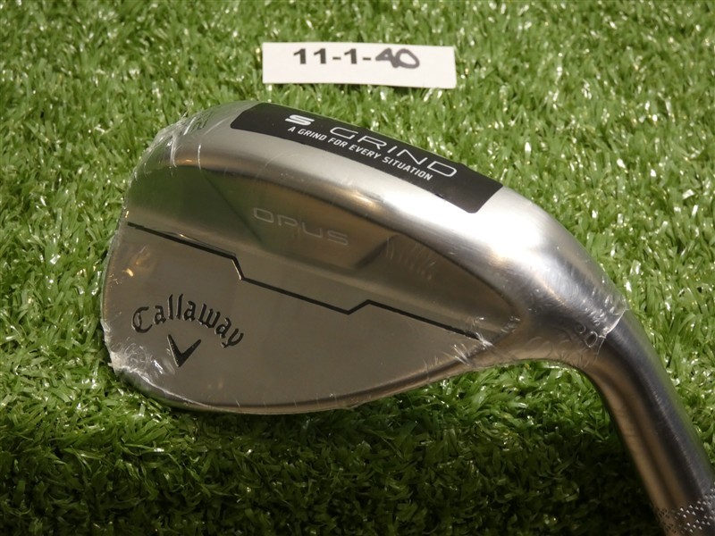 Callaway Opus Brushed Chrome 52* 10* Gap Wedge S Grind DG Mid 115 Steel New