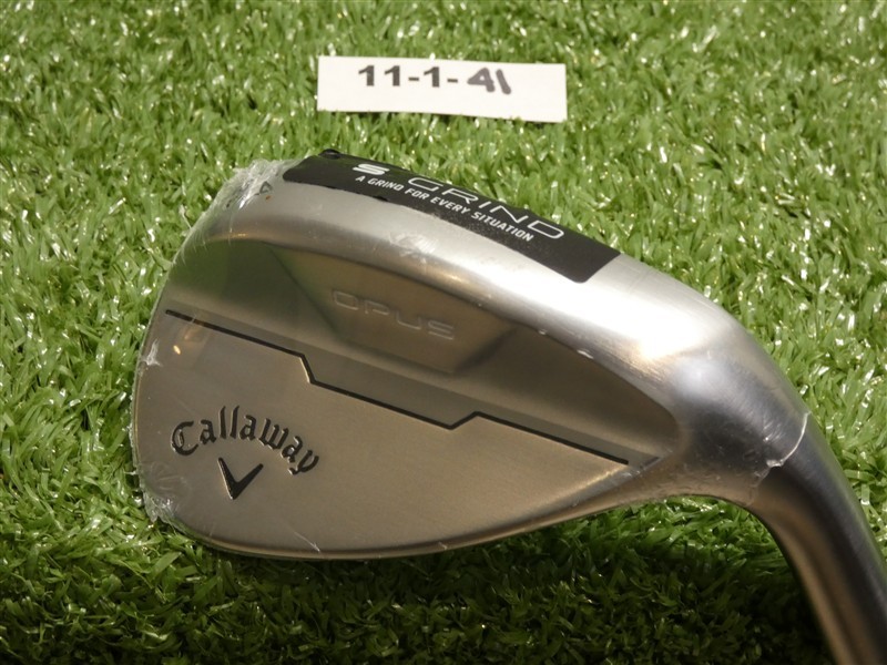 Callaway Opus Brushed Chrome 54* 12* Sand Wedge S Grind DG Mid 115 Steel New