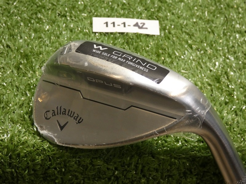Callaway Opus Brushed Chrome 54* 14* Sand Wedge W Grind DG Mid 115 Steel New