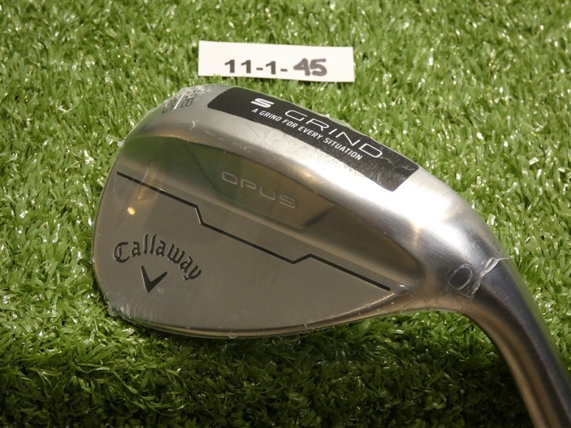 Callaway Opus Brushed Chrome 58* 10* Lob Wedge S Grind DG Mid 115 Steel New