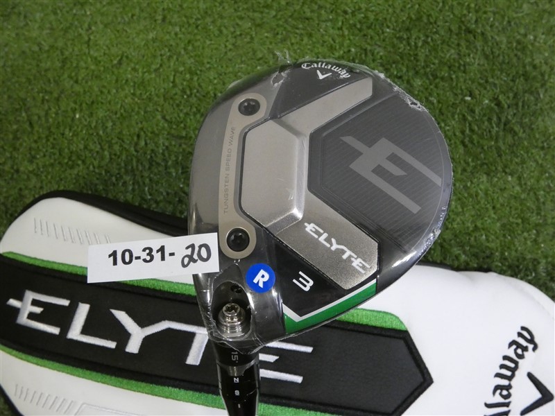 Callaway 2025 Elyte 15* Left Hand 3 Wood Denali Charcoal 60 5.5 Regular w HC New