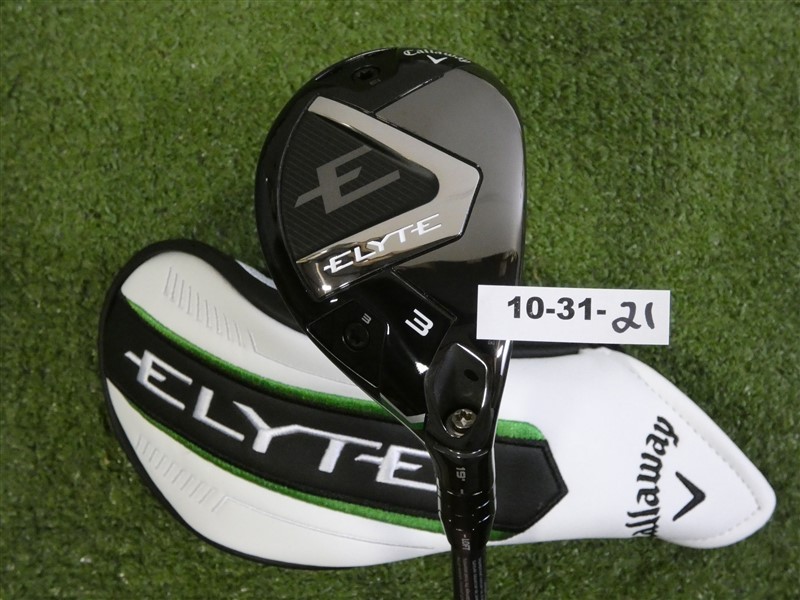 Callaway 2025 Elyte 19* 3 Hybrid Denali Charcoal 70g 6.0 Stiff Graphite w HC New