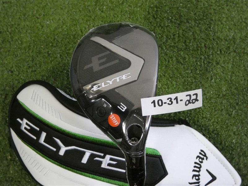 Callaway 2025 Elyte 19* 3 Hybrid Denali Charcoal 70g 6.0 Stiff Graphite w HC New