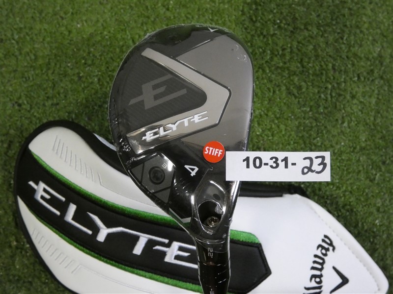 Callaway 2025 Elyte 22* 4 Hybrid Denali Charcoal 70g 6.0 Stiff Graphite w HC New
